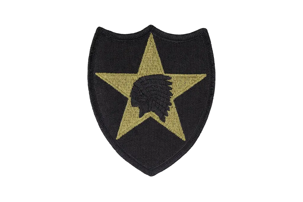 U.S. Army flag and rank style embroidered patch